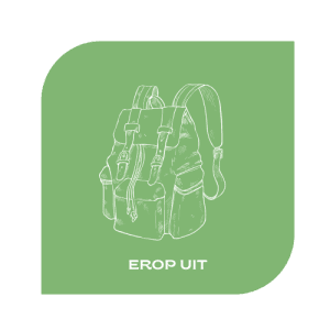 erop uit
